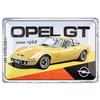Nostalgic-Art Targhe Vintage, Opel - GT Since 1968 - Idea Regalo per Accessori per Auto, in Metallo, Design retrò per Decorazione, 20 x 30 cm