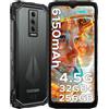 DOOGEE Rugged Smartphone, 90Hz 6.56" 32GB+256GB/2TB TF, Octa Core Telefono Rugged, 6150