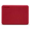 Toshiba Hard Disk Esterno Toshiba CANVIO ADVANCE 4 TB Rosso