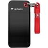 Verbatim Pocket SSD 2 TB USB tipo-C 3.2 Gen 2 (3.1 Gen 2) Nero Rosso