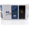 HP ORIGINALE CARTUCCIA HP C4871A / Nr. 80 - NERO - 350,00 ML
