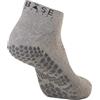 BASE XXXIII Sissel Base33 Lowrise Grigio Large Calze Antiscivolo Pilates, Uomo