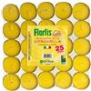Orvital Candele Citronella per Zanzare 25 pz Tealights Flortis