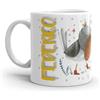Paolo Chiari Tazza in Ceramica Caffè e Tè, Personalizzata con Nome, Idea Regalo Compleanno per Amici e Familiari, Certificata per Alimenti, Adatta al Microonde, Made in Italy (Federico)