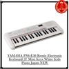 Yamaha PSS-E30 Remie Tastiera Elettronica 37 Mini Tasti Bianco Pianoforte Bam...