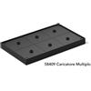 Fade Base Ricarica Lampada Aladina 6 Postazioni Modulare Nera