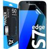 smart engineered 3D Pellicola protettiva per schermo per Samsung Galaxy S7 Edge [2 pezzi Transparente, Case-friendly, Non Vetro Temperato ma Pellicola Protettiva TPU