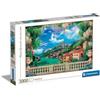 Clementoni Lush terrace on lake Puzzle 3000 pz Fauna