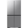 Samsung Frigorifero 4 Porte RM70F67RDR/EF, Wifi, Hybrid Cooling, Metal Cooling, Ripiano Scorrevole, 669 L, LxAxP: 91,2 x 185,3 x 73,1 cm, Inox