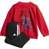 Adidas Tuta da Bambini Spider Man Rossa