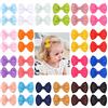 Jollybows 40 Fermagli per Capelli per Bambine, Mini Fermagli per Capelli in Grosgrain, Accessori per Capelli per Bambini e Neonati da 4,5 cm / 1,8 Pollice