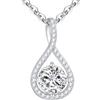 Cosie Lily Collana Regalo Donna, Infinito Argento 925 Catenina Ciondolo Brillanti Gioiello, Idee Originali Regali per Lei, Compleanno San Valentino Natale Festa Della Mamma per Fidanzata