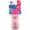 ARTSANA Chicco Shiny Cup Tazza Glowing Si illumina al Buio 14 Mesi+ 150 ml Rosa