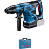 Bosch Professional BITURBO Martello perforatore a batteria GBH 18V-36 C (con SDS max, batterie e caricabatteria non incl., Bluetooth GCY 42, impugn. suppl., panno, tubetto di grasso, valigetta)