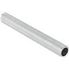 QUARKZMAN 1pz (100mm /3,94 Lungo) M12 Filettatura Lampada Tubo Nipplo x 1pz Tutti Filettatura Cavo Centro Hardware per Sospensione Soffitto Ventilatori, [Argento Tono, Zinco Lega]