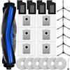 KTNAid 24 pezzi accessori per robot aspirapolvere Ecovacs Deebot T50 MAX PRO Omni/MAX PRO Omni Gen2, pezzi di ricambio con 1 spazzola principale, 6 sacchetti per la polvere, 6 salviettine, 4 filtri, 6