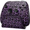 PALPOW Luminex Controller Switch 2 con Dock di Ricarica, Pro Controller Wireless Compatibile Con Switch 2/OLED, Gamepad Bluetooth Con Effetto Hall/7 Colori LED/Turbo/Link App - Viola