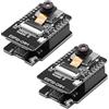 APKLVSR ESP32-CAM Scheda Bluetooth WiFi ESP32 CAM-MB Micro USB a porta seriale con modulo fotocamera OV2640 Dual Mode compatibile con Arduino(2 PCS)