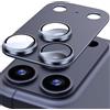Diruite Protector Lentes per iPhone 17 Pro Max Cristal Templado,HD Protector Cámara+Mate Integrado Aleación Aluminio Proteccion Camara Anti-graffi,Blu profondo(Tipo integrato)