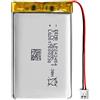 EEMB 3.7V 350mAh 243454 Batteria Lipo Batteria ricaricabile agli ioni di polimero di litio con connettore JST-Assicurarsi che la polarità del dispositivo corrisponda alla batteria prima dell'acquisto