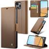 Rerzoiro Cover per Xiaomi Redmi 12 4G/5G Custodia Portafoglio [Blocco RFID] Premium Pelle PU Wallet Case Flip Libro con Porta Carte Slot Supporto Flip Case per Xiaomi Redmi 12 4G/5G, Marrone