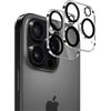 Lutree Pellicola Fotocamera per iPhone 16 Pro/iPhone 16 Pro Max Vetro Temperato, 2 Pezzi Durezza 9H HD Lente Protettiva, Senza Bolle Anti-Graffio Fotocamera Protezione