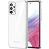 NEW'C Cover per Samsung Galaxy A53, Custodia Gel Trasparente Morbida Silicone Sottile TPU [Ultra Leggera e Chiaro]