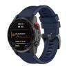 GIOPUEY Cinturini Compatibile con Garmin Fenix 8 51MM/Enduro 3, Morbido Silicone Cinturino [Resistente all'Usura] [Traspirante] - Midnight Blue