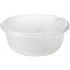 keeeper Bacinella Universale con Beccuccio, Rotonda, 9 L, Ø 36 cm, Björk, Trasparente