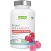 Igennus Healthcare Nutrition Igennus Magnesio Citrato, Vitamina B6 e L-Teanina, Caramelle Gommose | Supporta Stress e Sistema Nervoso, Alto Assorbimento, Adulti e Bambini 4+, Senza Zucchero, Vegano, 45-90 dosi, Gusto Anguria