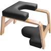 Eumatenova Yoga Chair Headstand, Sedia da Yoga,Sgabello Yoga,per Il rilassamento e l'allenamento della Forza,Yoga Panca Inversioni (Nero)
