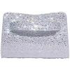 CORIOS Borsetta da Sera da Donna Borsa Scintillante Strass Clutch Pochette Piccolo con Catena Formale Borsa a Spalla Elegante Cocktail Festa Cerimonia Ballo Borsa a Tracolla Argento