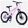 FMBLDM Mountain Bike per Bambini 22 Pollici 20 Pollici Doppio Freno a Disco Adatta per Ragazzi e Ragazze Bicicletta per Bambini D,22 inches