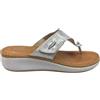 Fly Flot Ciabatta Infradito Donna Comfort con Strappo Regolabile - Sandali Plantare Anatomico, Antishock, Zeppa 4 cm - Made in Italy