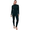 DANISH ENDURANCE Completo Termico Donna in Lana Merino, per Il Freddo Estremo, per Donne e Ragazze, Verde Scuro, XL