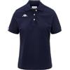 Kappa - Polo, Donna, Blu, Cotone, Sportstyle, Logo Sharas WSS, Taglia: S