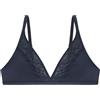Women'secret Reggiseno Triangolare Halter, Blu Medio, 95B, Blu, 4B