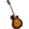 YAMAHA APX600FM Chitarra Elettroacustica - Top in Acero Fiammato, Corpo Sottile, Scala 25", Pickup System65, EQ, Accordatore Integrato - Tobacco Brown Sunburst