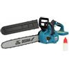 Dedra Motosega a batteria 16, 2 x 18 V, DEDRA, guida 16, doppia alimentazione, con freno di sicurezza, motore brushless, tensione della catena senza attrezzi, senza batteria/caricatore
