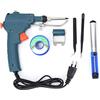 Natudeco Kit Di Saldatore a Stagno, Pistola Di Saldatura 80w, Pistola Per Saldatura Portatile Kit, Pistola Per Saldatura Con Filo Di Saldatura Per Elettronica, Riparazione Auto, Fai Da Te