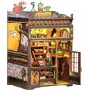 CUTEBEE Book Nook Kit - Miniature 3D Casa Prefabbricata con Magical Book Nook, DIY Fantasy Plant Decor for Adults, for Plant Lovers, Book Enthusiasts & Home Decor (Fantasy Plant Shop)