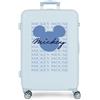 Disney Joumma Disney Have A Good Time Valigia media blu 42 x 65 x 23 cm Rigido 3,22 kg Chiusura a combinazione laterale ABS 3,22 kg 56LExtensible, blu, Taglia unica, Valigia media