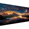 Hoqque Diamond Painting Kit Completo Pittura Diamante Grandi Dimensioni 5d Diy Paesaggi Adulti Bambina Quadri con Perline 40 x 70 Accessori Disegni Bambini Regalo Parete Camera Casa Soggiorno Decorazioni