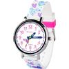 Kiddus Orologio Educativo per Bambino e Bambina dai 5 ai 10 Anni, Impermeabile 5ATM, Orologio Analogico Didattico per Imparare l'Ora, Movimento Giapponese