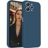 ISOI - Cover per Xiaomi Redmi 12 4G, Custodia Morbida in Silicone Liquido, Protezione Completa Antiurto Ultra Sottile per il Corpo - Blu