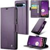 Rerzoiro Cover per Google Pixel 9 Pro XL Custodia Portafoglio [Blocco RFID] Premium Pelle PU Wallet Case Flip Libro con Porta Carte Slot Supporto Flip Case per Google Pixel 9 Pro XL, Viola