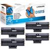 LOSMANN Cartucce di Toner compatibili per Samsung MLT-D101S per Samsung ML-2160 ML-2161 ML-2165 ML-2165W ML-2168W ML-2168 SCX-3400 SCX-3405 SCX-3405FW SCX-3405F SCX-3405W SF-760P SF-761 (4 Nero)