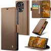 Rerzoiro Cover per Xiaomi Redmi Note 13 Pro 4G Custodia Portafoglio[Blocco RFID]Premium Pelle PU Wallet Case Flip Libro con Porta Carte Slot Supporto Flip Case per Xiaomi Redmi Note 13 Pro 4G, Marrone