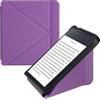 kwmobile Custodia Pieghevole Compatibile con Kobo Libra 2 Cover - Cover Magnetica Pelle PU eReader con Stand - viola