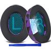 SoloWIT Cuscini di raffreddamento in gel per Bose cuffie, cuscinetti auricolari di ricambio per Bose QuietComfort 15 QC15 QC25 QC2 QC35/Ae2 Ae2i Ae2w/SoundTrue e SoundLink Around-Ear & Around-Ear II